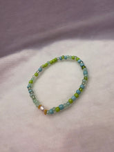 Load image into Gallery viewer, Alice Rose Jewellery - Iris Rainbow Stretch Bracelet - Green