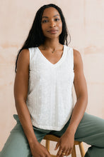 Load image into Gallery viewer, Lily & Me - Alicia Embroidered Vest in White