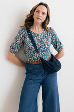 Load image into Gallery viewer, Lily & Me - Crossbody Twill Bag in Navy