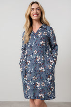 Load image into Gallery viewer, Lily & Me - Emma Dress Shibori Print in Navy