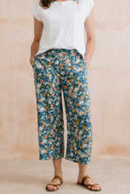 Load image into Gallery viewer, Lily & Me - Greta Rewilding Print Trousers in Petrol