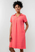 Load image into Gallery viewer, Lily & Me - Lavender Linen Dress in Cerise