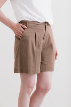 Load image into Gallery viewer, Lily & Me - Merrick Plain Twill Shorts in Mocha