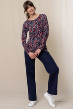 Load image into Gallery viewer, Lily & Me - Monica Top Hedgerow - Mulberry