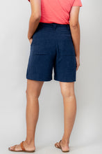 Load image into Gallery viewer, Lily & Me - Naomi Linen Shorts in Navy