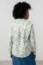 Load image into Gallery viewer, Lily & Me - Patsy Shirt Violet Print in Moss
