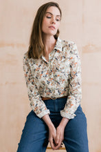 Load image into Gallery viewer, Lily & Me - Patsy Yarrow Print Shirt in Ecru