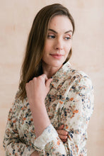 Load image into Gallery viewer, Lily & Me - Patsy Yarrow Print Shirt in Ecru