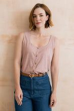 Load image into Gallery viewer, Lily & Me - Pier Jersey Vest in Antique Pink
