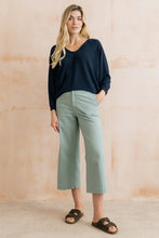 Load image into Gallery viewer, Lily & Me - Rewilding Batwing Jumper in Navy