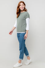 Load image into Gallery viewer, Lily & Me - Sara Top in Sage