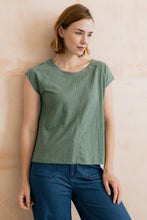 Load image into Gallery viewer, Lily & Me - Tidal Organic Cotton T-Shirt in Laurel