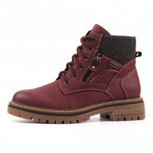 Load image into Gallery viewer, Lunar - Caramel Waterproof Boot in Burgundy