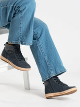 Load image into Gallery viewer, Lunar - Finley Ankle Boot in Navy