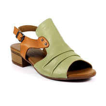 Load image into Gallery viewer, Lunar - Jaden Leather Sandal in Khaki