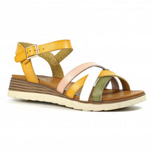 Load image into Gallery viewer, Lunar -  Karla Sandal in Mustard
