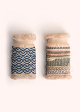Load image into Gallery viewer, Powder - Agatha Wrist Warmers in Denim Mix