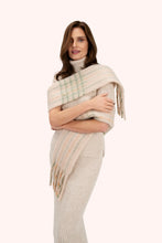 Load image into Gallery viewer, Powder - Angelica Cosy Scarf in Cream/Sage