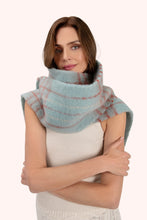 Load image into Gallery viewer, Powder - Angelica Cosy Scarf in Ice/Tangerine