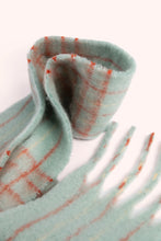 Load image into Gallery viewer, Powder - Angelica Cosy Scarf in Ice/Tangerine