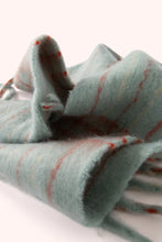 Load image into Gallery viewer, Powder - Angelica Cosy Scarf in Ice/Tangerine