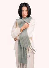 Load image into Gallery viewer, Powder - Angelica Scarf in Soft Green