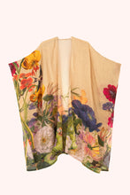 Load image into Gallery viewer, Powder - Autumn Posy Wool Wraparound in Cream