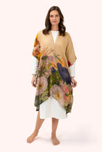 Load image into Gallery viewer, Powder - Autumn Posy Wool Wraparound in Cream