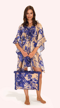 Load image into Gallery viewer, Powder - Beach Cover Up in China Blue Blooms