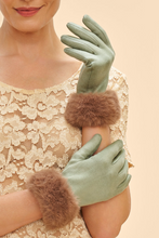 Load image into Gallery viewer, Powder - Bettina Gloves - Sage Teddy