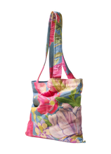 Load image into Gallery viewer, Powder - Canvas Tote Bag in Floral Study Denim