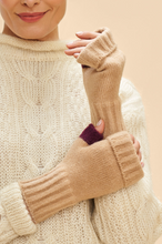 Load image into Gallery viewer, Powder - Cassia Wrist Warmers - Cream
