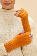 Load image into Gallery viewer, Powder - Cassia Wrist Warmers - Tangerine