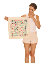 Load image into Gallery viewer, Powder - Cotton Bandana in Wild Flowers Coconut