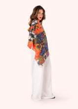 Load image into Gallery viewer, Powder - Cotton Scarf in Trailing Floral Navy