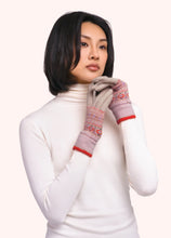 Load image into Gallery viewer, Powder - Fair Isle Gloves in Cream Mix