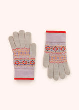 Load image into Gallery viewer, Powder - Fair Isle Gloves in Cream Mix