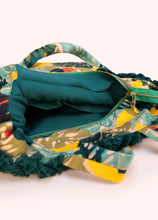 Load image into Gallery viewer, Powder - Fringed Box Tote in Exotic Leaves