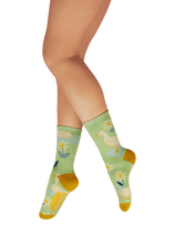 Load image into Gallery viewer, Powder - Happy Geese Ankle Socks