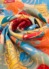 Load image into Gallery viewer, Powder - Infinity Scarf in Exotic Leaves