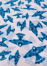 Load image into Gallery viewer, Powder - Infinity Scarf in Watercolour Birds