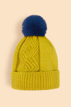 Load image into Gallery viewer, Powder - Ingrid Bobble Hat - Chartreuse