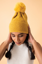 Load image into Gallery viewer, Powder - Ingrid Bobble Hat - Mustard
