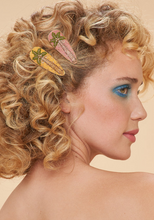 Load image into Gallery viewer, Powder - Hairclips in Palm Trees