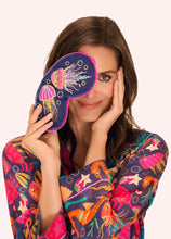 Load image into Gallery viewer, Powder - Jolly Jellies Velvet Eye Mask in Navy