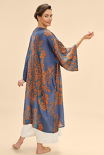 Load image into Gallery viewer, Powder - Kimono Gown - Denim Tapestry