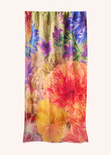 Load image into Gallery viewer, Powder - Linen/Cotton Mix Scarf in Bountiful Blooms