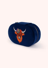Load image into Gallery viewer, Powder - Oval Jewellery Box in Highland Cow