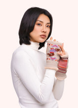 Load image into Gallery viewer, Powder - Sausage Dog Wrist Warmers in Cream