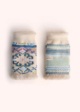 Load image into Gallery viewer, Powder - Scandi Cosy Wrist Warmers in Cream Mix